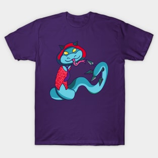 Knife Throwing Snake T-Shirt